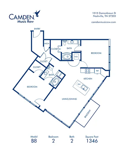 Floor plan B8