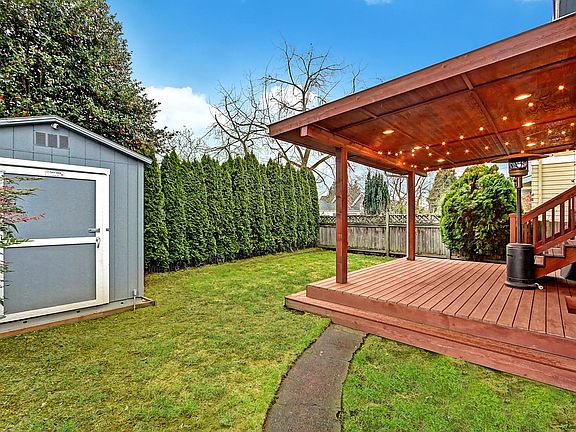 Access to backyard and deck, shared with upper section tenan