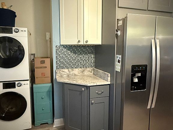 Washer and Dryer comes with house