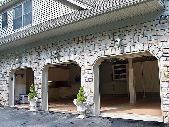 3 car finished garage