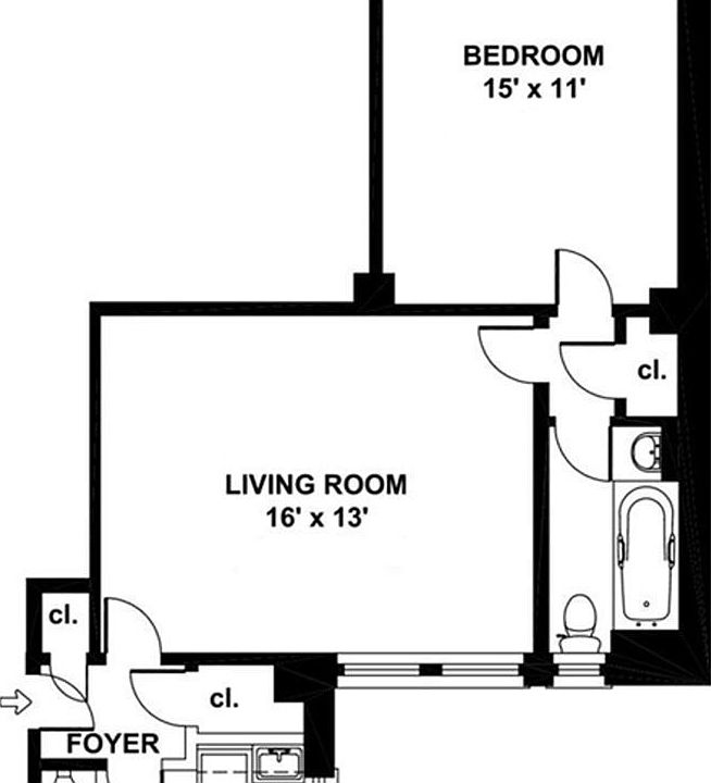 2nd image of 155 E 91st St APT 5C