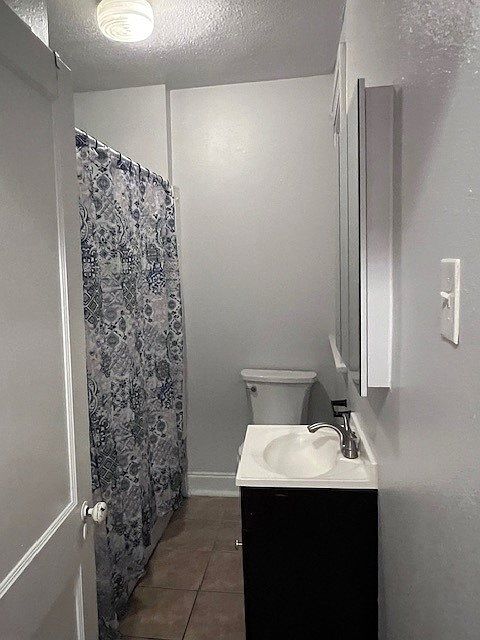 Bathroom with linen closet