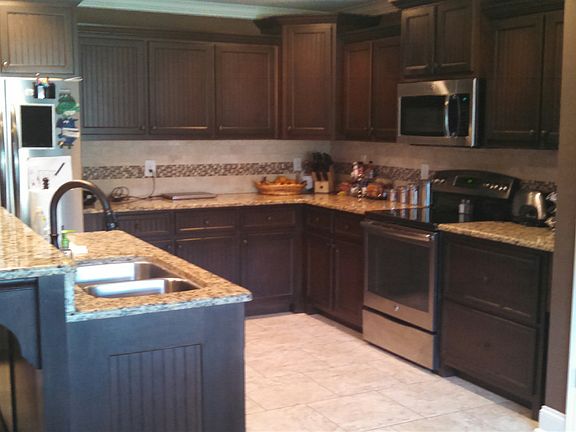 Granite countertops