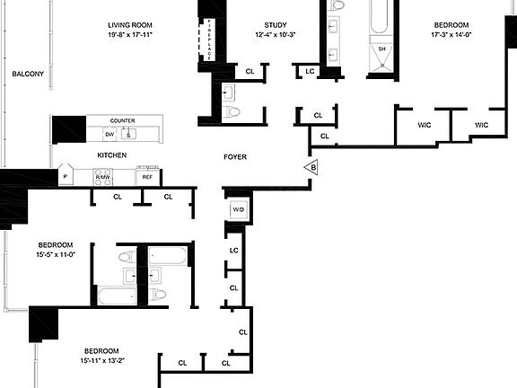 2nd image of 160 W 62nd St APT 51B