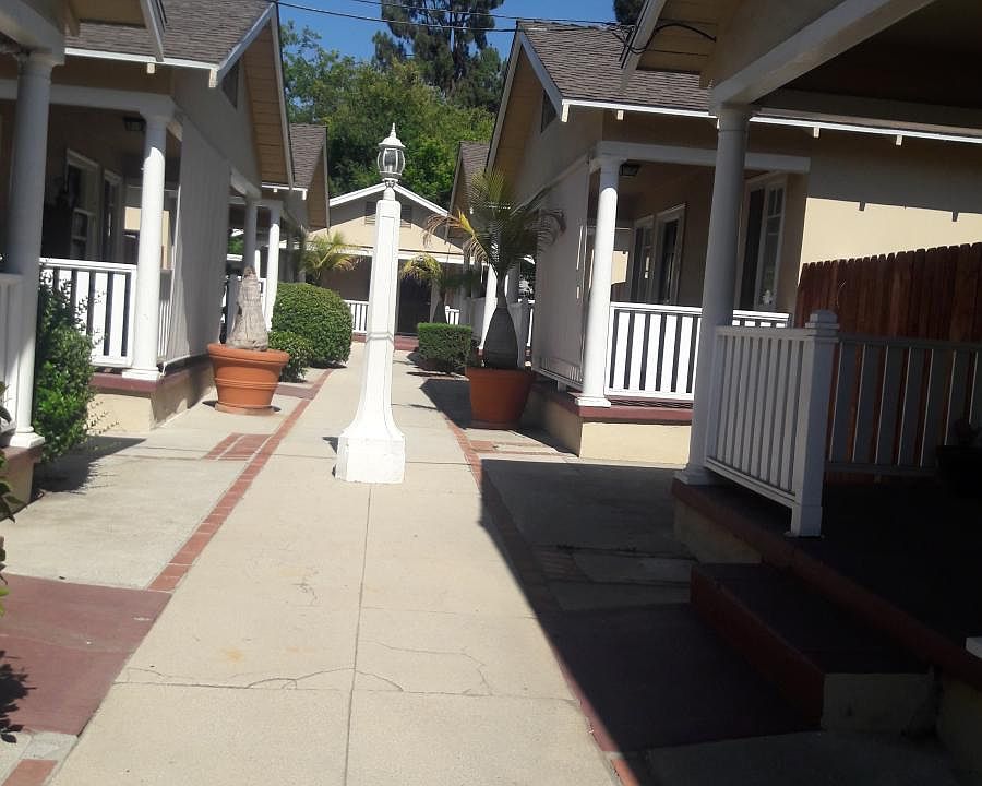 outside home facing inside property