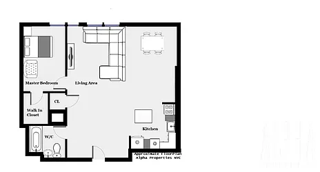 Rented by Alpha Properties NYC I LLC