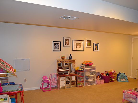 rec/play room in basement