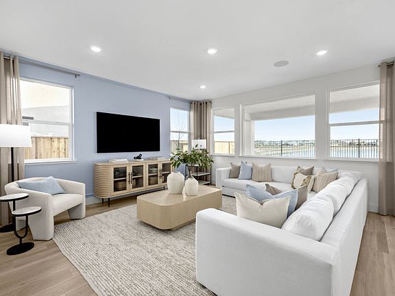 Light-filled gathering room