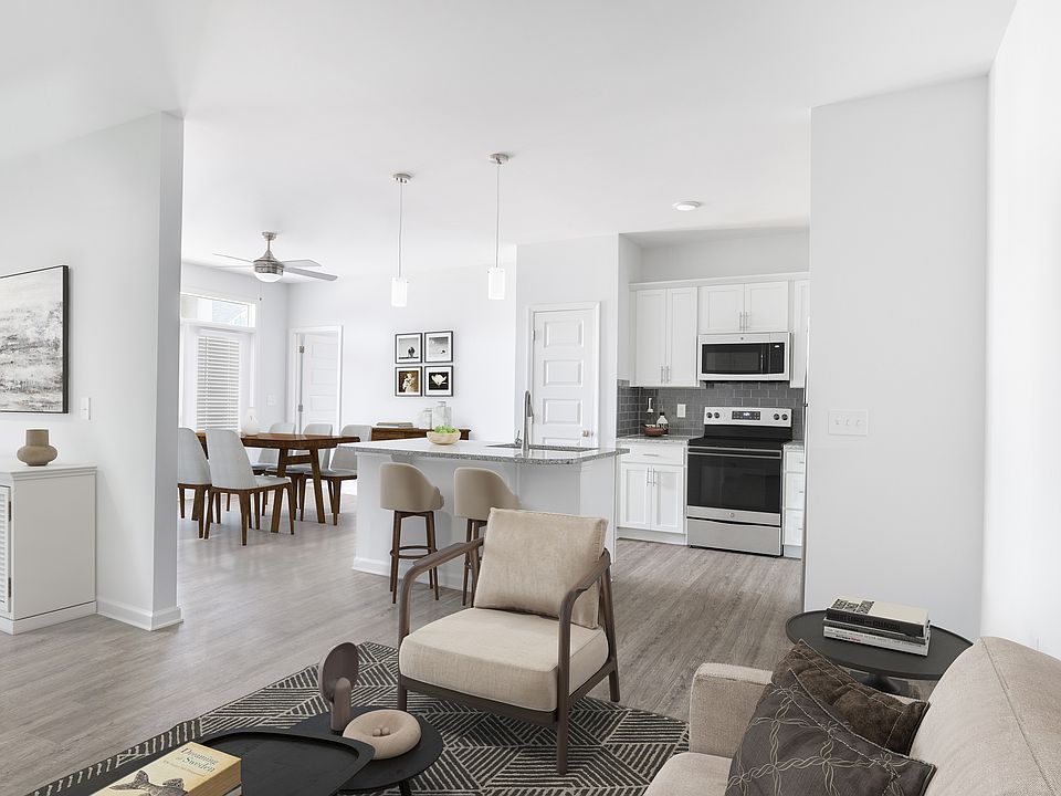 Open spacious living area
