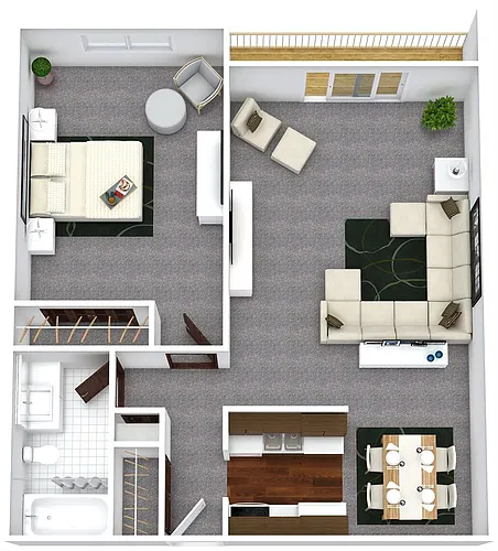 Floor plan The Reflection