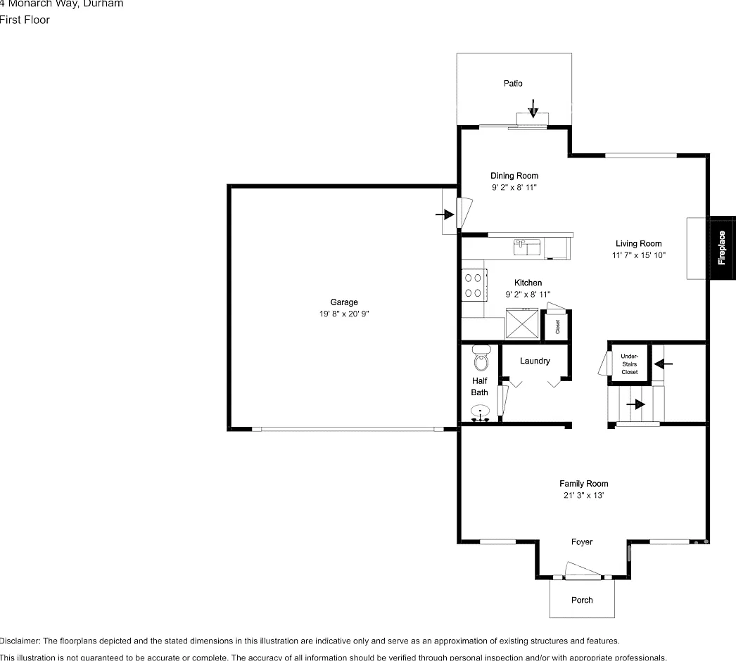 4 Monarch Way Durham, NC 27713 — Photo 2