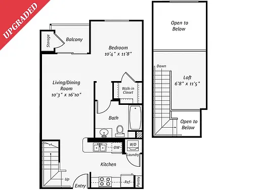 Floor plan A1L-Reno