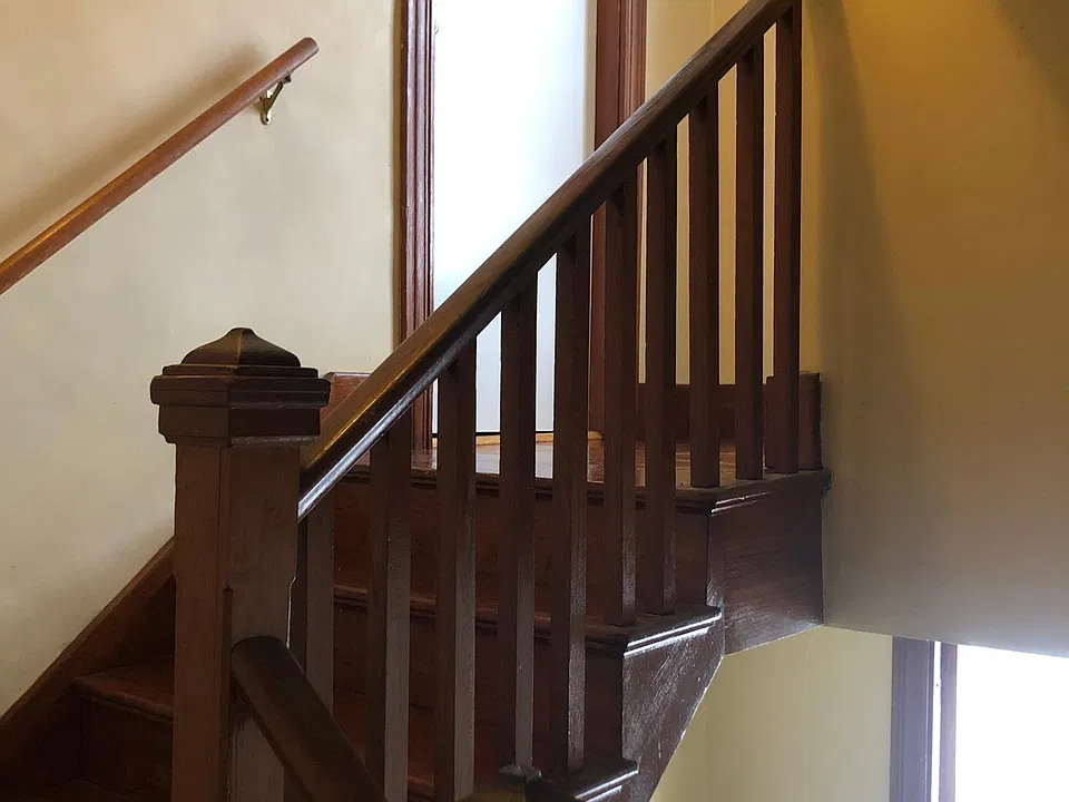 Front airlock entry and doorway