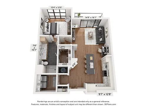 Floor plan A4
