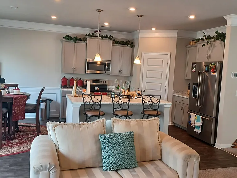 Kitchen, Sitting, and Breakfast Area