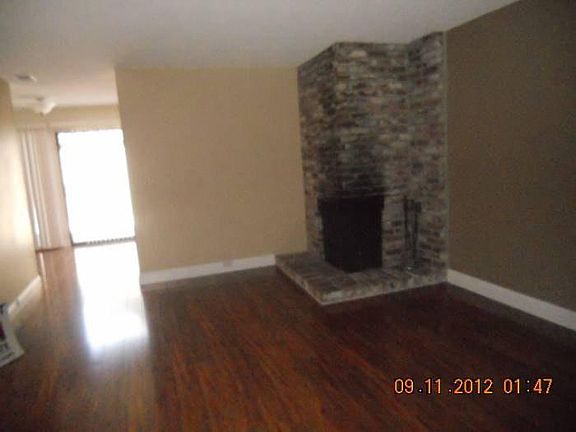fireplace in living room