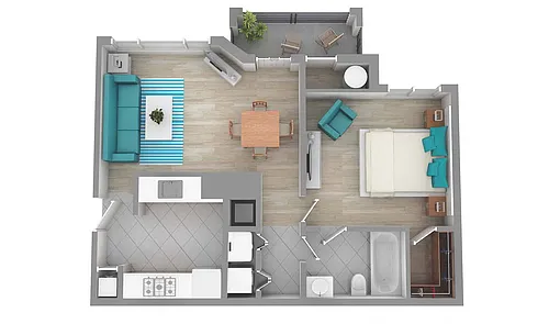 Floor plan A1