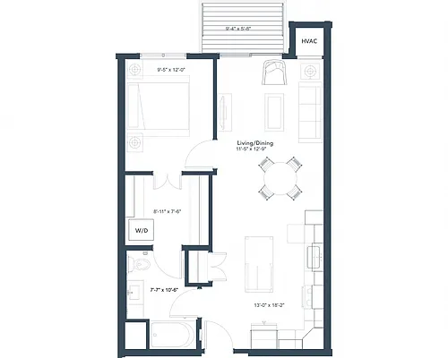 Floor plan Wake
