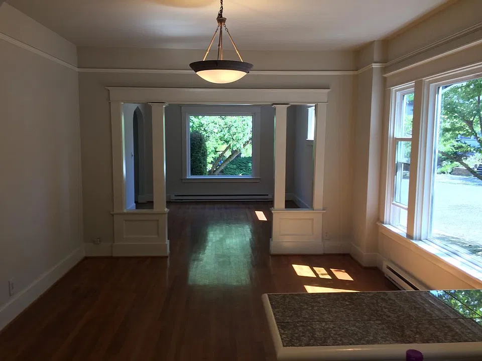 view from kitchen