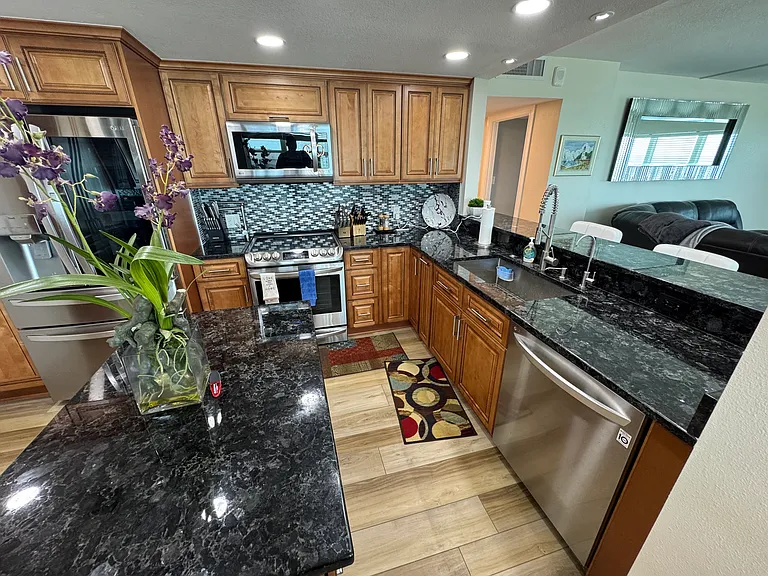 Open view kitchen