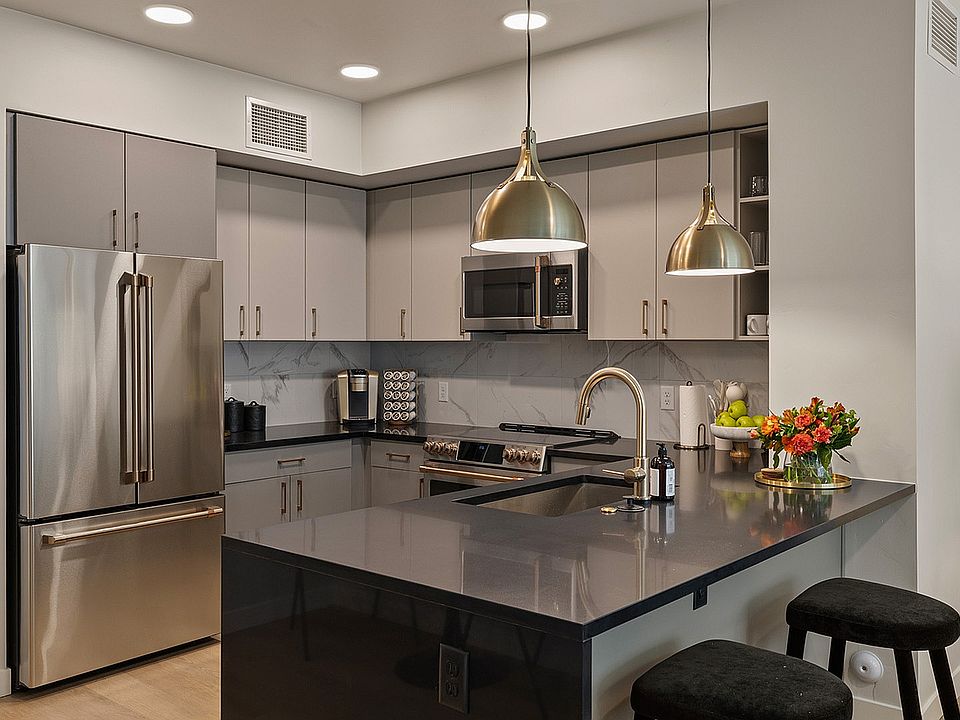 Slate studio kitchen_part of our guest-ready, short-term stay unit