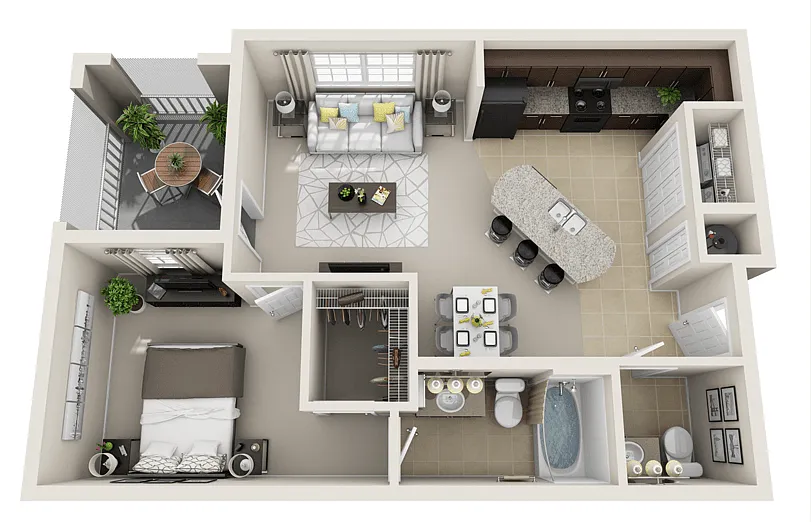 Floor plan Barcelona