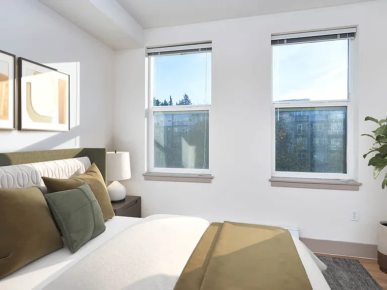 Bedroom with Hard Surface Flooring