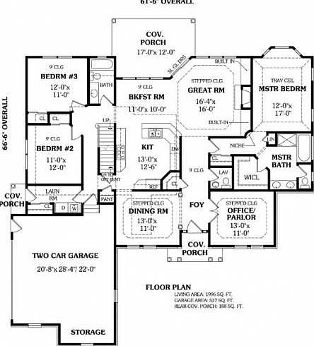 1st floor plan
