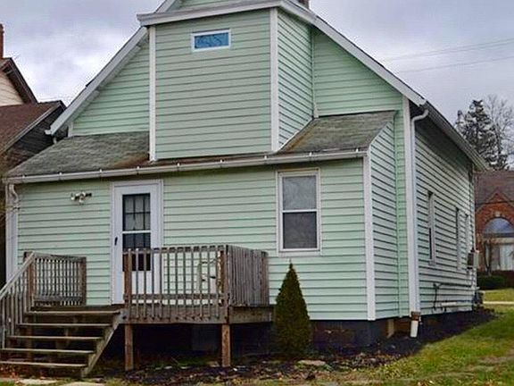 back entrance to apartment