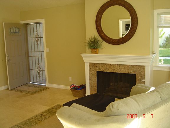 Living Room and Front Entrance