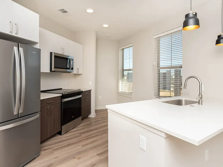 Kitchen with Stainless Steel Appliances