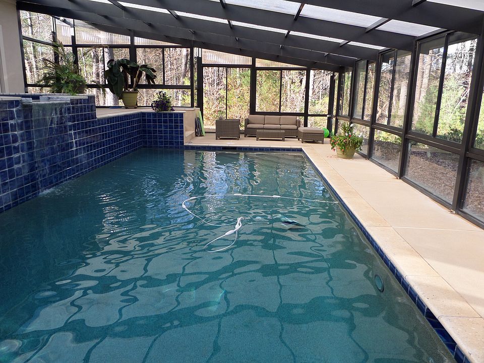 Take a swim in your heated pool
