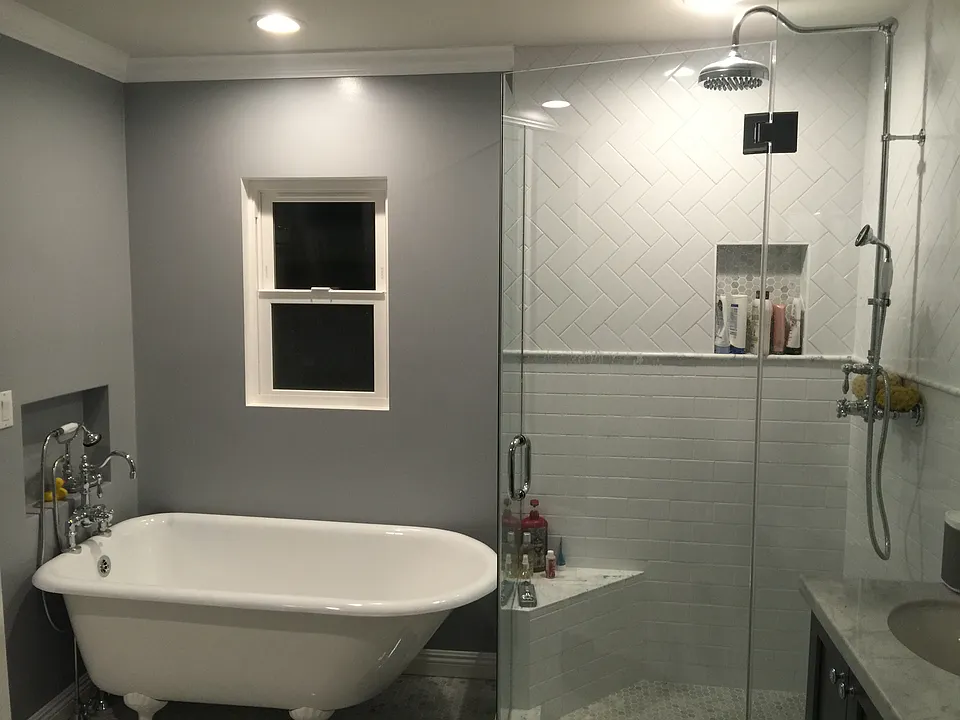 Hi pressure shower is lovely
