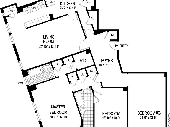 2nd image of 245 W 107th St APT 6C