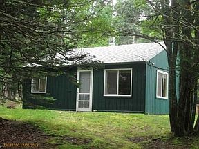 front of cottage