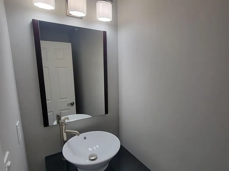 1/2 bath on main floor