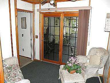 Going out to the deck