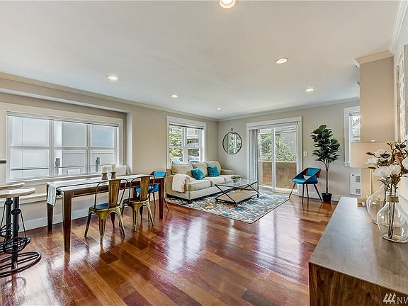 The great room offers tons of space for plenty of seating and room for all your guests.