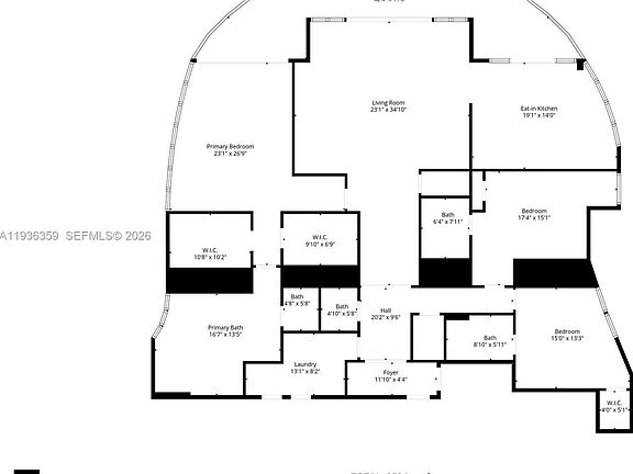 3rd image of 15811 Collins Ave APT 2201