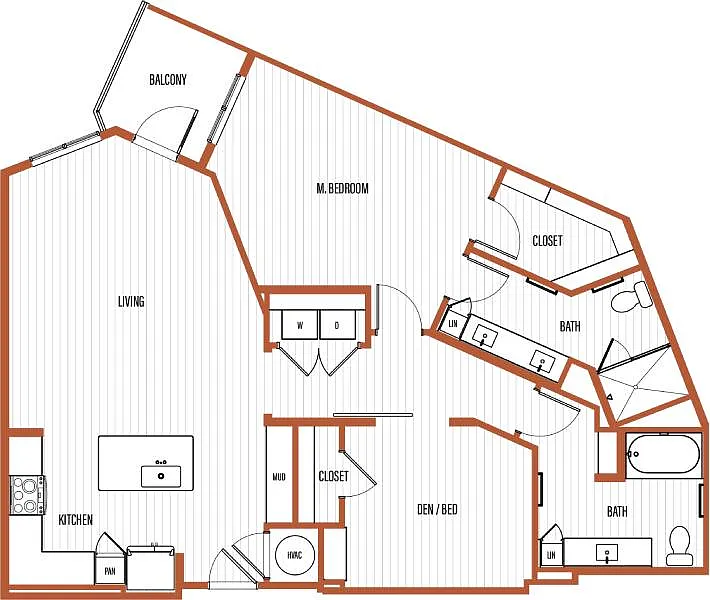 Floor plan The Morris