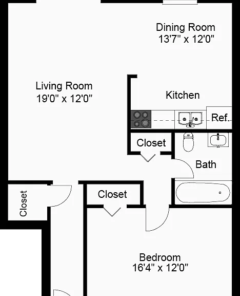 1 bedroom lower level 1 bedroom lower level