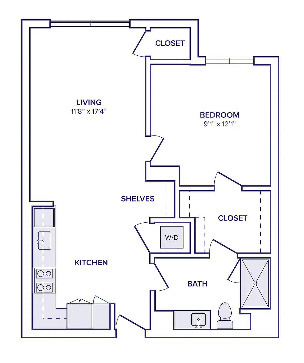 Floor plan A10 - North Tower