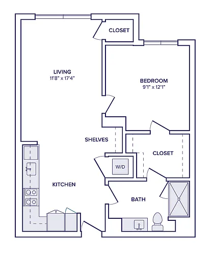 Floor plan A10 - North Tower