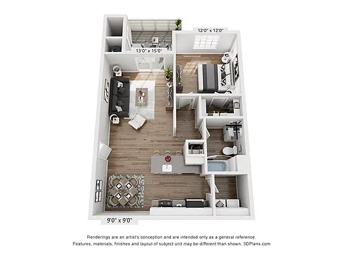 Floor plan A1A