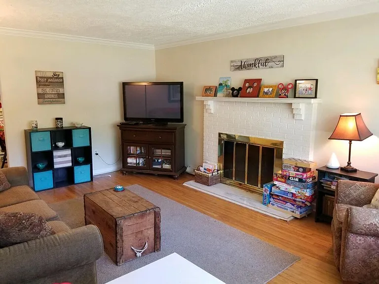 Hardwood floors throughout