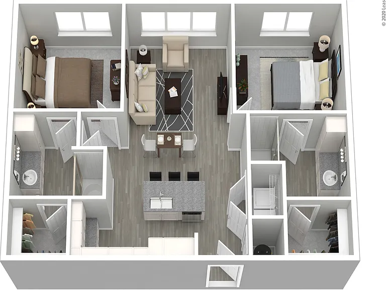 Cabana Two Floor Plan Cabana Two Floor Plan