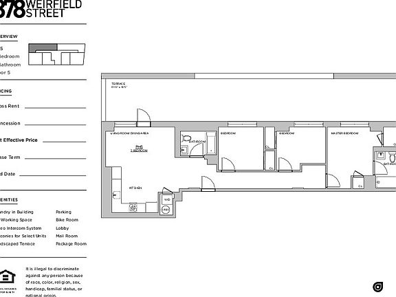 2nd image of 378 Weirfield St Penthouse 5