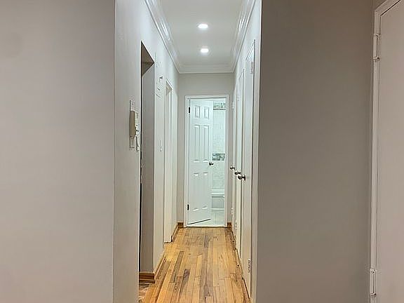 Hallway, 3 closets, bathroom