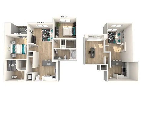 Floor plan B1L - Renovated Package I