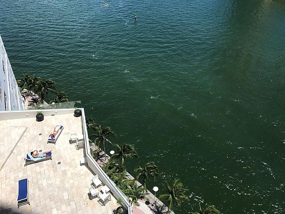 View overlooking the pool deck area